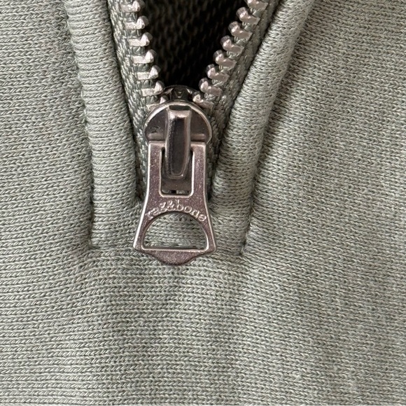 RAG AND BONE City Half Zip Terry Pullover - Picture 12 of 12